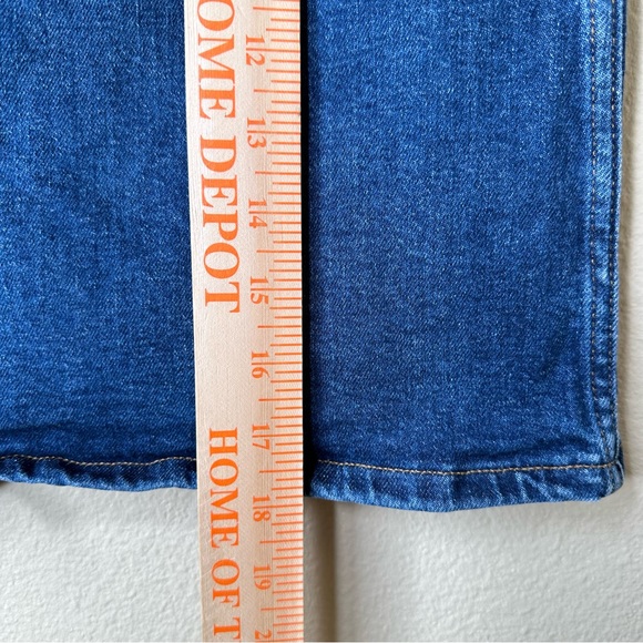 Madewell Denim Mini Skirt Button Up with Pockets - Picture 11 of 12